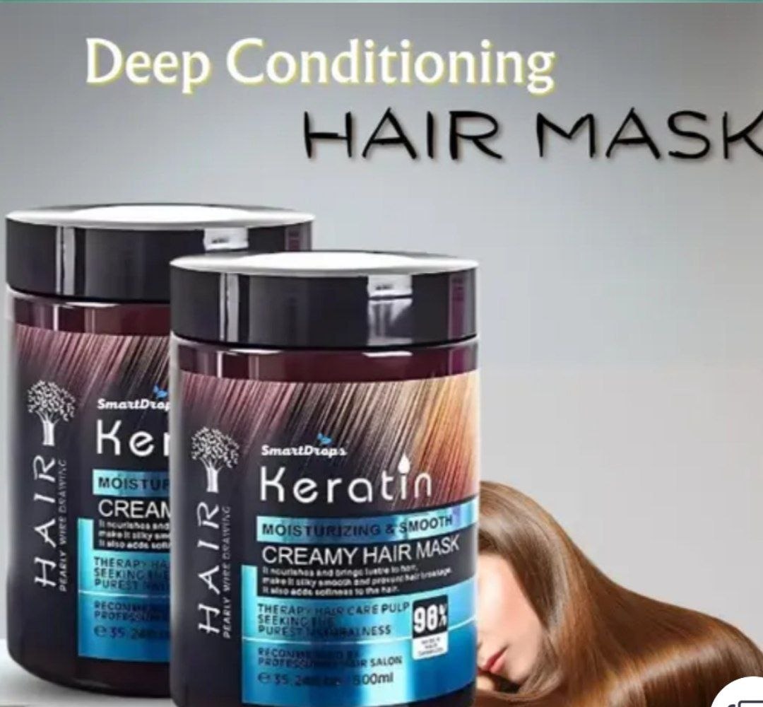 SmartDrops Keratin Moisturizing & Smooth Creamy Hair Mask